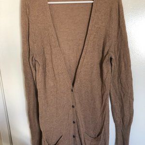 Mossimo Oversized Beige Cardigan Size M
